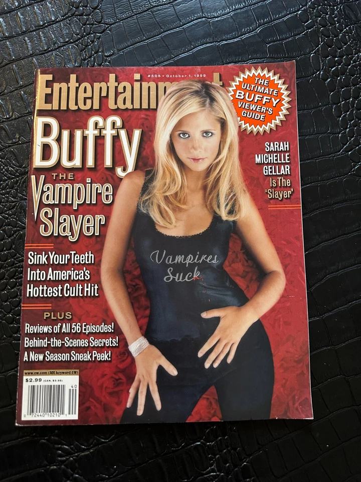OCTOBER 1 1999 Entertainment Weekly magazine (UNREAD) - BUFFY THE VAMPIRE SLAYER - Image 1 of 1