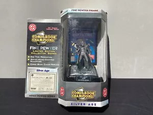 The Joker Comic Book Champions Silver Age Pewter Figure 1997 DC - Picture 1 of 3