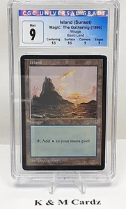MTG - Mirage - Island - CGC 9.0 - Picture 1 of 5