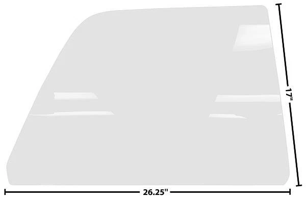 Chevrolet El Camino 1968-72 y GMC Sprint 71-72 puerta cristal transparente - derecha nuevo Foto 1 de 1