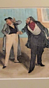 PLACA LITOGRÁFICA ANTIGUA FRANCESA IMAGEN ROBERT MACAIRE 1823 VENDEDOR AMBULANTE - Imagen 1 de 13