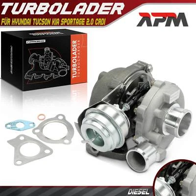 Turbolader für Hyundai Tucson JM KIA Sportage JE KM 2006-2010 2.0 CRDi - Bild 1 von 4