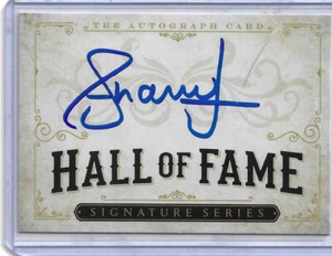 Andruw Jones Autographed The Autograph Card HOF Card Beckett Witnessed - Picture 1 of 7