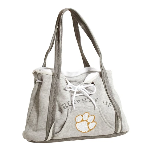 Ladies Embroidered Hoodie Purse Handbag - Clemson Tigers - NCAA Cover