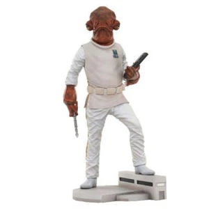 Star Wars Admiral Ackbar Milestones Statue Highly Detailed Ages 8 Years and Up - Picture 1 of 1