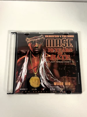 RARE DJ WHOO KID G-UNIT RADIO 16 10 YEARS OF HATE MASE 50 CENT MIXTAPE PROMO CD - Bild 1 von 2