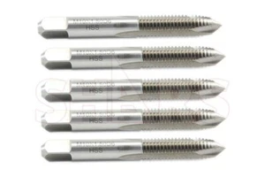 Shars 5 PCS M4 x 0.5 HSS Metric Spiral Point Plug Tap Uncoated D4 New !} - Picture 1 of 3