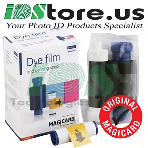 Genuine Magicard MA100YMCKO Color Ribbon 100 prints Enduro, Pronto, Rio Pro - Picture 1 of 3