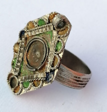 VERY RARE ANCIENT MEDIEVAL VINTAGE SILVER RING AMAZING ARTIFACT