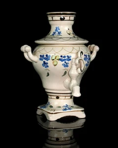 Vintage Soviet Samovar porcelain Samovar souvenir Teapot Porcelain USSR - Picture 1 of 9
