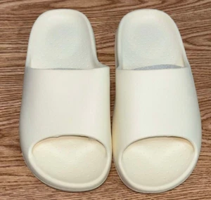 Women and Men, Platform Slides Slippers, Non-Slip Quick Drying Soft Shower Shoes - Picture 1 of 6