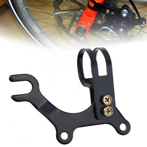 2x Carbon Steel Bicycle Disc Brake Bracket Adapter Retrofit Mounting Holder - Picture 1 of 12