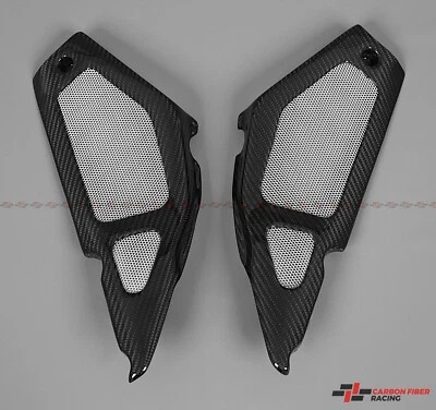 Carbon Fiber Tank Side Panels for Aprilia (RSV Tuono 2002-05) (RSV Mille 01-03) - Image 1 of 3