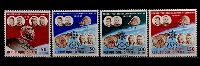 Haiti 1968. SC# 584, C296-C298. VLH OG - Image 1 of 2