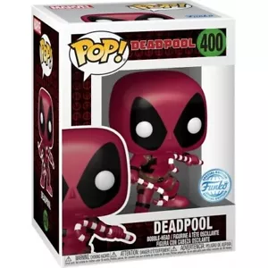 Pop! Figur Deadpool mit Stöcken #400 Metallic Exclusive (Marvel) #63653 - Bild 1 von 1