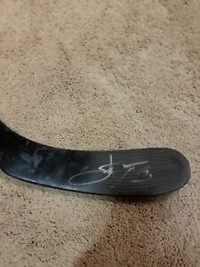 JOHN TAVARES 09'10 ROOKIE Signed New York Islanders Game Used Hockey Stick Coa