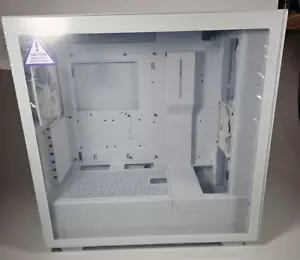 NZXT H7 Flow CM-H71FW-01 White ATX Mid Tower Desktop Computer Case - Picture 1 of 13