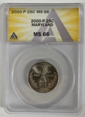 ANASC 2000 P Maryland MS66 Quarter - Image 1 of 2