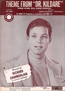 "Dr. Kildare" Thema: "Three Stars Will Shine Tonight" 1962 Richard Chamberlain - Bild 1 von 5