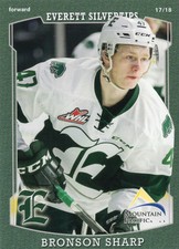 2017/18 Everett Silvertips - BRONSON SHARP