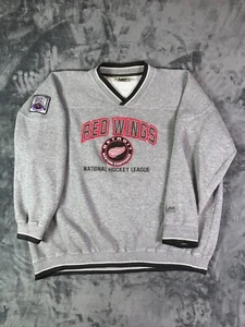 Sudadera De Colección Lee Sport Red Wings XXL NHL Hockey Pullover Años 90 Nutmeg Mills - Imagen 1 de 10