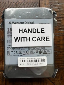 Western Digital (18TB, 7200 RPM) SATA Hard Drive - US7SAR180 - RECERTIFIED - 5YR - Photo 1/2