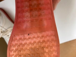 ISABEL MARANT- Bryce Leather Sneakers 40 Women’s Neutral Cream - Picture 1 of 7