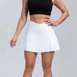 Damen XXL Tennisrock mit Shorts Tasche Stretch Golf Skorts Sport Miniröcke - Bild 1 von 7