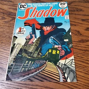 THE SHADOW ~ No #1 WHITE Pages ~ 1973 ~ Kalutta AIRBRUSHED 1st appearance HTF - Picture 1 of 6