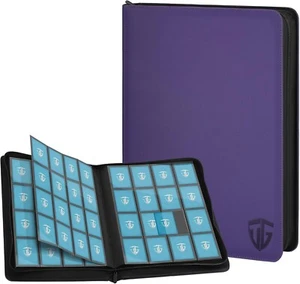 Compact 16 Pocket Trading Card Storage Binder for Easy Access & Organization - Picture 1 of 8