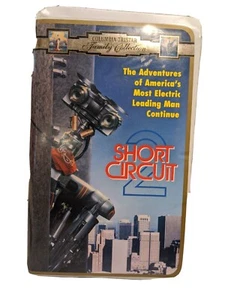 Short Circuit 2 VHS, 1996, Closed Captioned Clam Shell Case HTF - Picture 1 of 3