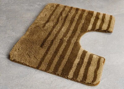 Joker Toffee Beige WC-Vorleger mit Ausschnitt 55x50cm. REDUZIERT - Bild 1 von 4