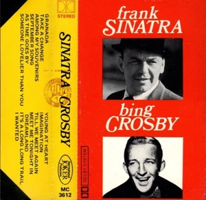 FRANK SINATRA "SINATRA & CROSBY" CASSETTE 1982 joker - Imagen 1 de 1