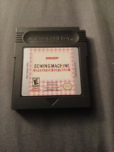 Nintendo Game Boy Color GBC Singer Sewing Machine Operation Software Cartridge - Picture 1 of 3