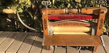 Antique DOWSWELL, LEES No. 11 Clothes Washing Machine Laundry Wringer Hand Crank