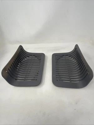 1994 - 1995 Ford F150 F250 F350 Single Cab Rear Speaker Grilles Opal Grey OEM - Image 1 of 4