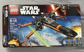 LEGO Star Wars: Poe's X-Wing Fighter (75102) 717pcs Complete Set Minifigures