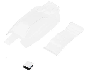 Losi Micro-B Pre-Cut Buggy Body (Clear) w/Wing & Decals - Picture 1 of 6
