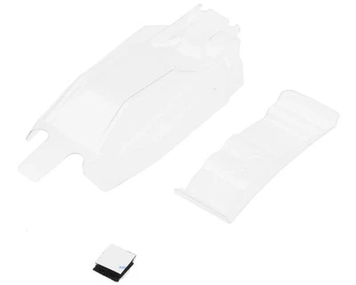 Losi Micro-B Pre-Cut Buggy Body (Clear) w/Wing & Decals - Image 1 of 4