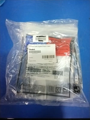 Tripp-Lite N200-001-BL Cat6 Gigabit Blue Patch Cable 12" (1ft), Lot Of 10 - Image 1 of 3