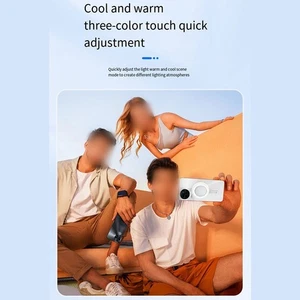 Rechargeable Magnetic Selfie Light with Adjustable LED Ring Light for Content - Picture 1 of 12