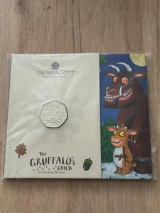 2024 The Gruffalo's Child 50p Fifty Pence Coin BU Royal Mint Pack BU5 - Picture 1 of 3