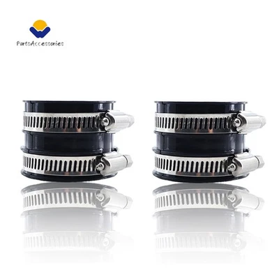 2 Carburetor Holder Intake Manifold For Kawasaki Vulcan 500 EN500 16065-1128 - Image 1 of 4