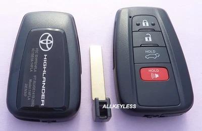 NEW OEM 2021-2023 TOYOTA HIGHLANDER proxy smart key entry remote fob HYQ14FLA - Image 1 of 4
