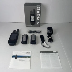 Garmin Rino 750 Handheld 2-Way Radio/GPS Navigator Touchscreen w/ Accessories - Picture 1 of 14