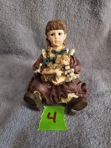 The Dollstone Collection Yesterdays Child 1995 "Patricia with  Molly" Figurine - Picture 1 of 2