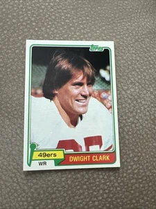 1981 Topps #422 Dwight Clark Rookie San Francisco 49ers 🏈0531 - Picture 1 of 2