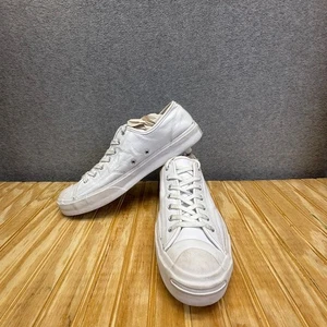 Converse Jack Purcell Leder Sneaker Weiß Halbschuhe Herren 13 Chuck Taylor - Bild 1 von 11