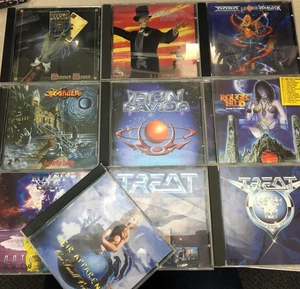Metal cd lot Scanner Treat Rough Silk Doro Titan Force Iron Savior Gamma Ray - Imagen 1 de 1