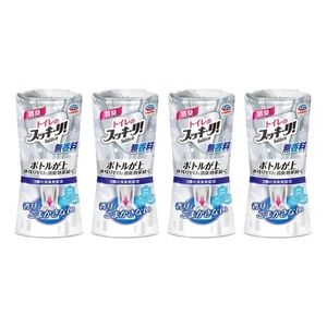 Sukkiri Sukki-ri Free-standing deodorizer for toilets set of 4 Unscented D 296 - Picture 1 of 7